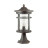 Уличный светильник на столб 4044/1B NATURE Odeon Light коричневый/патина IP44 E27 60W 220V VIRTA