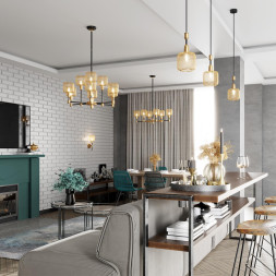 Потолочная люстра Lecola 4975/6 Odeon Light