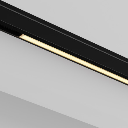 Трековый светильник Technical TR190-1-5W2.7K-B Maytoni Technical Магнитная трековая система 5мм LEVITY Basis Черный LED 2700