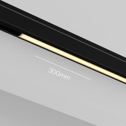 Трековый светильник Technical TR190-1-5W2.7K-B Maytoni Technical Магнитная трековая система 5мм LEVITY Basis Черный LED 2700